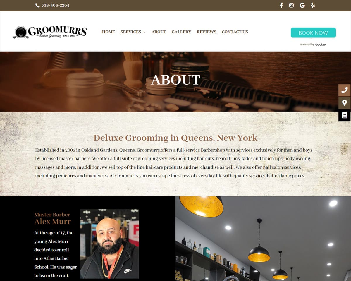 website design Groomurrs