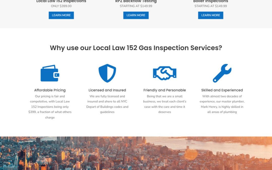 Gas Inspection Website