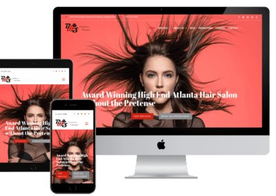 website design Boardroom Hairstylists