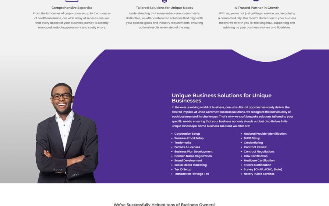 Business Solutions Website