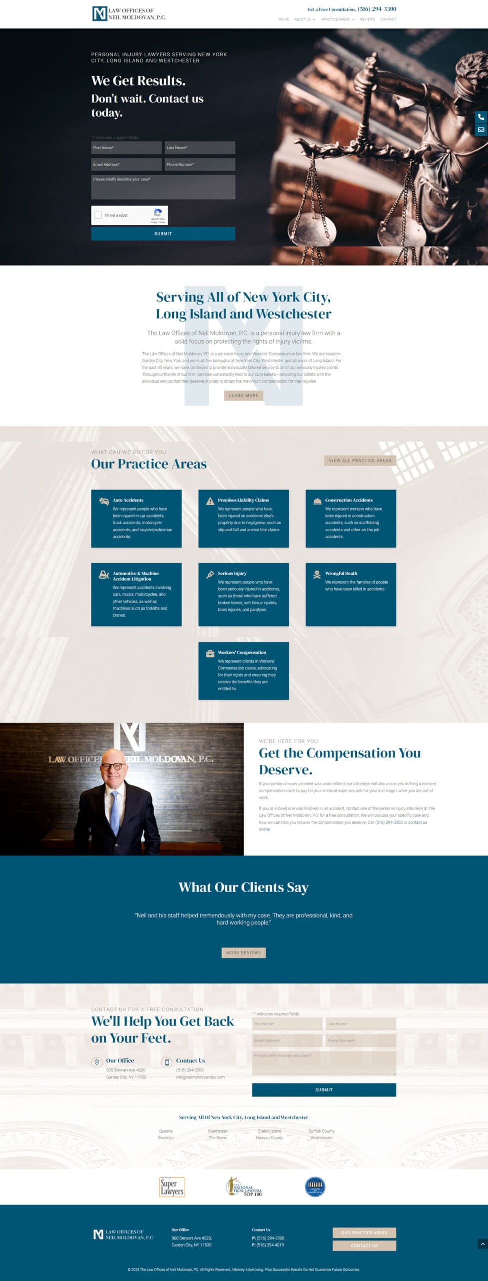 Law Office Website