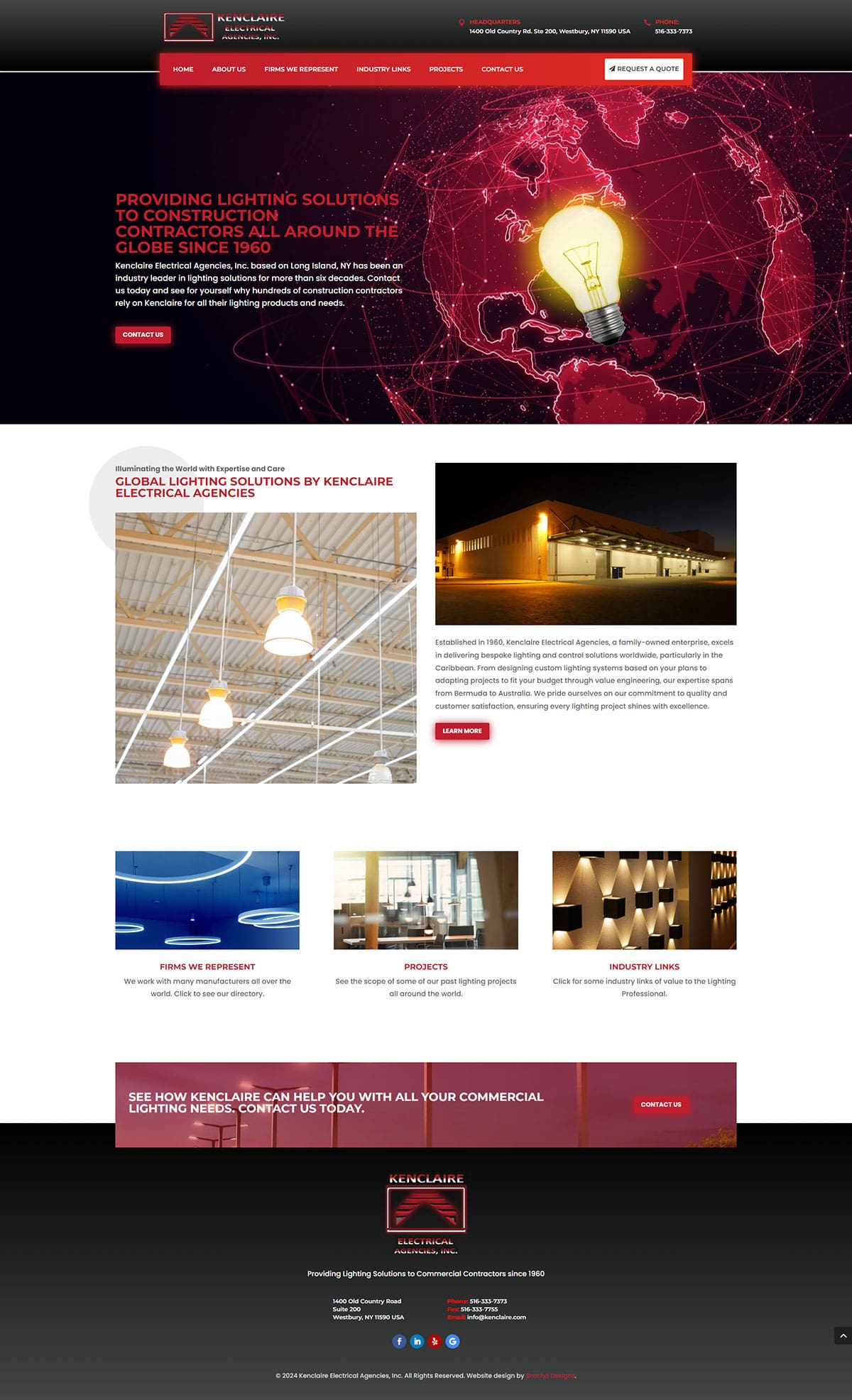 Global Lighting Solutions Website