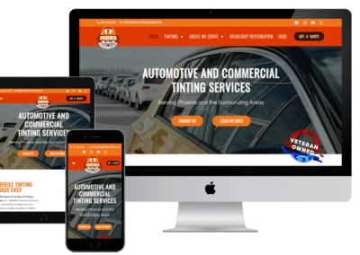 Website Design Phoenix Mobile Tinting 1