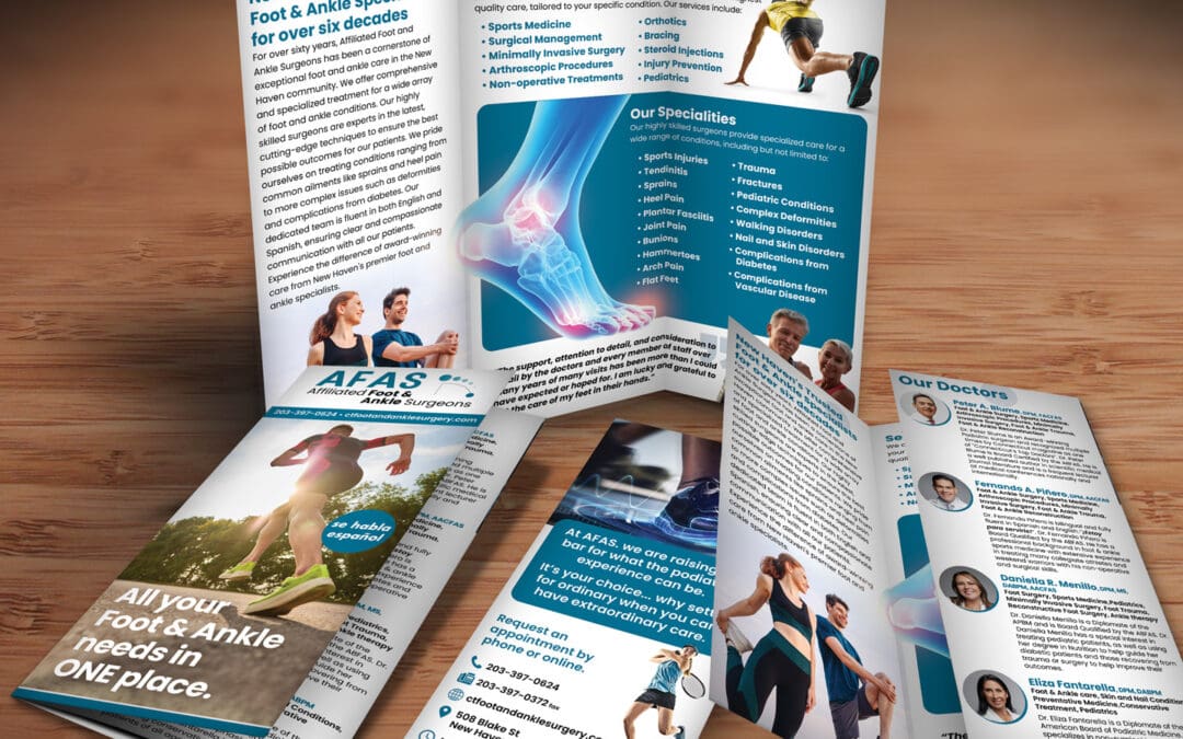 Foot And Ankle Brochure Design