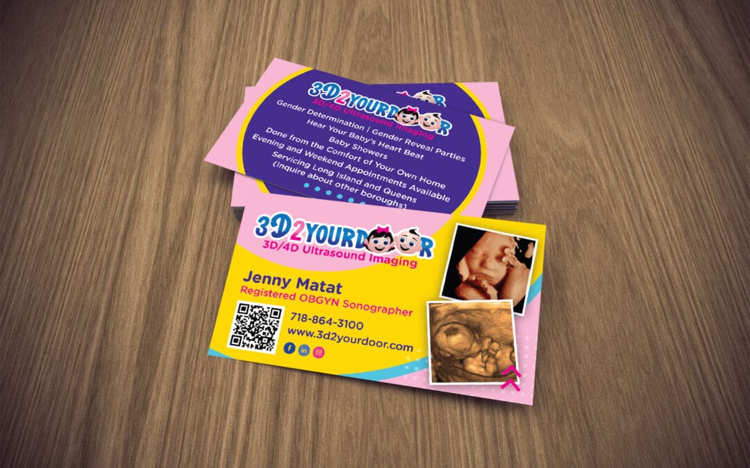 Mobile Ultrasound Imaging Business Card