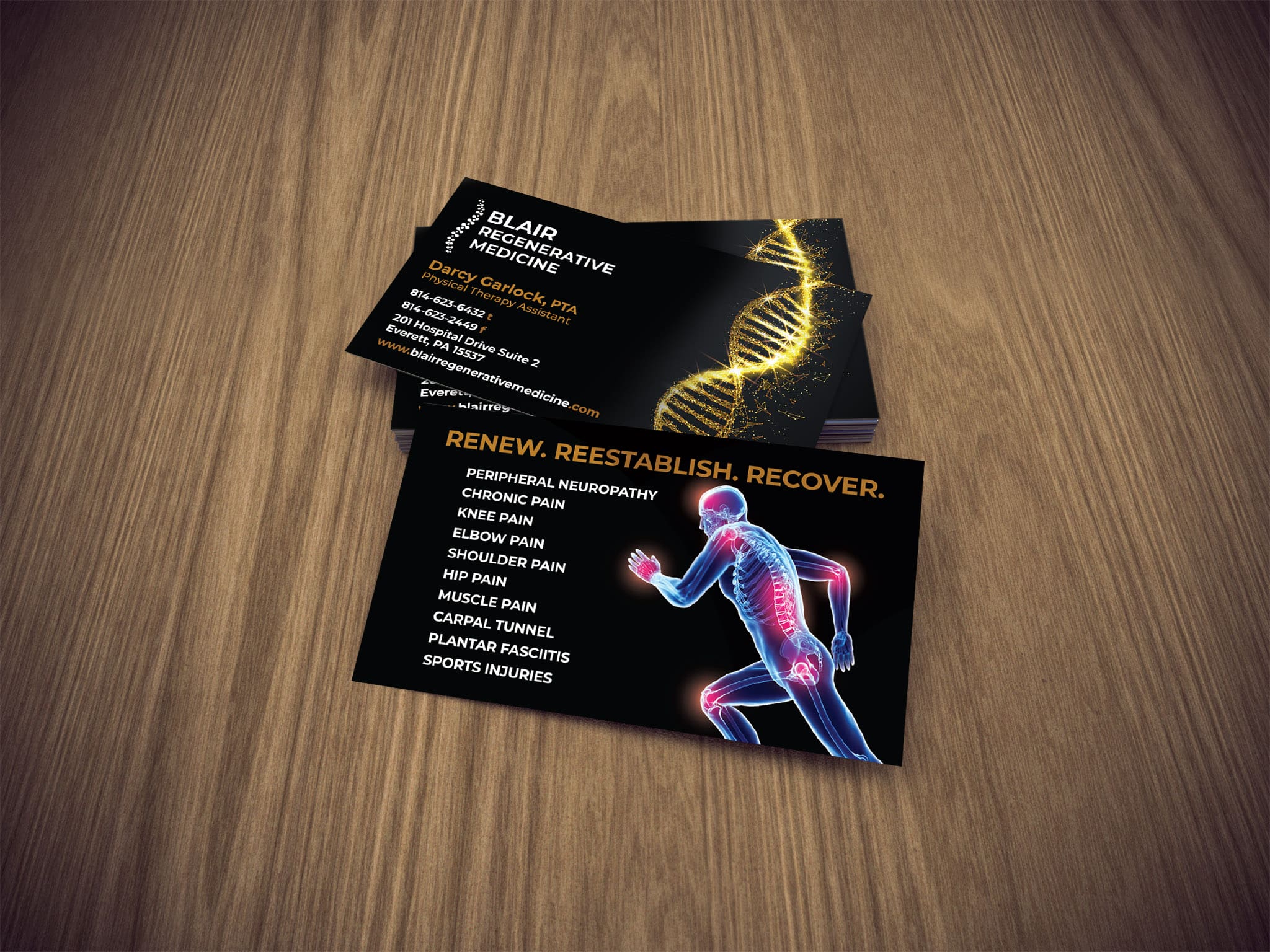 Regenerative Medicine Business Card