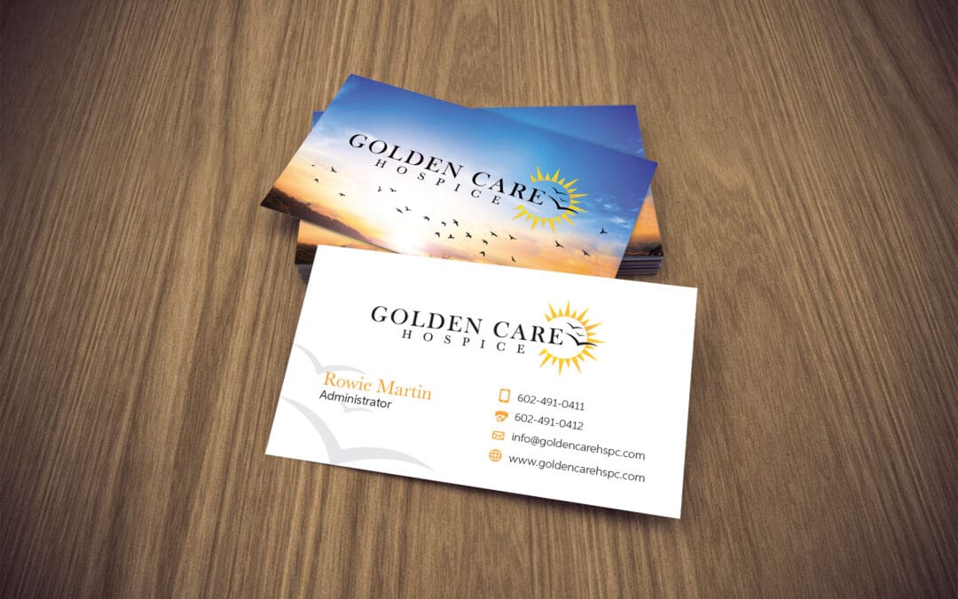 Hospice Company Business Card Design