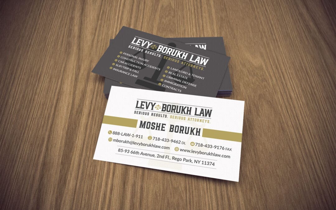 Lawyer Business Card Design