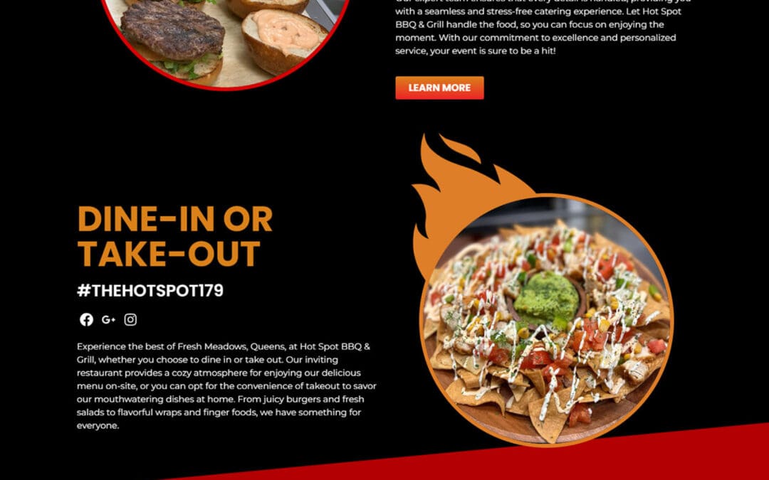 Website Design The Hot Spot 2