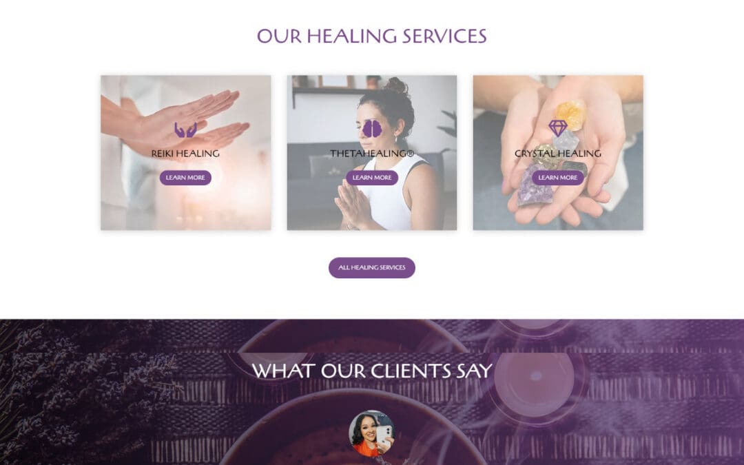 Holistic Healing Website