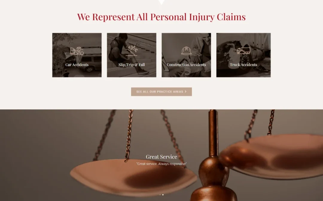Webite Design Yusupov Law 2