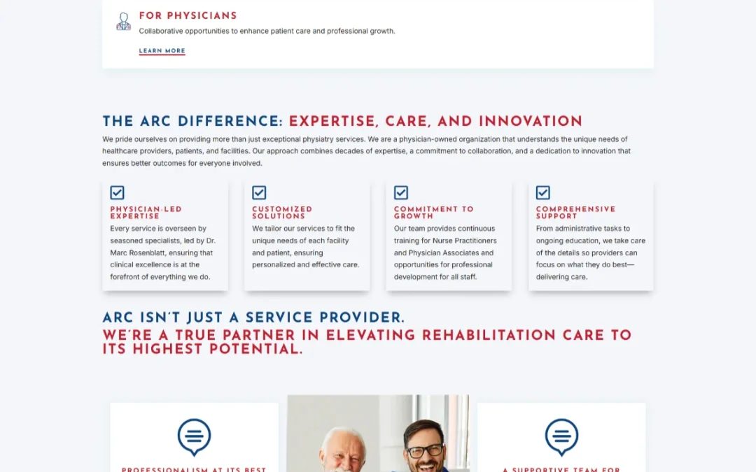 Rehabilitation Care Website