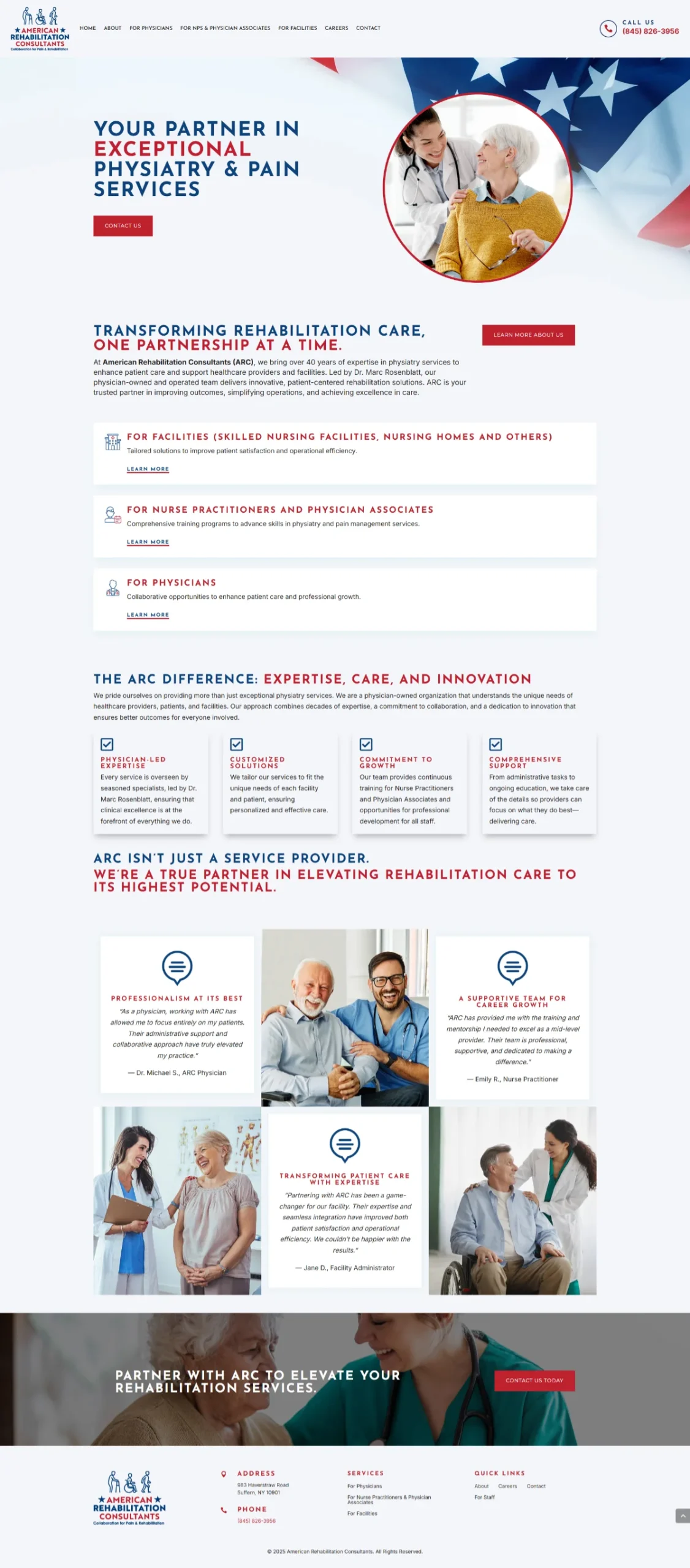 Rehabilitation Care Website