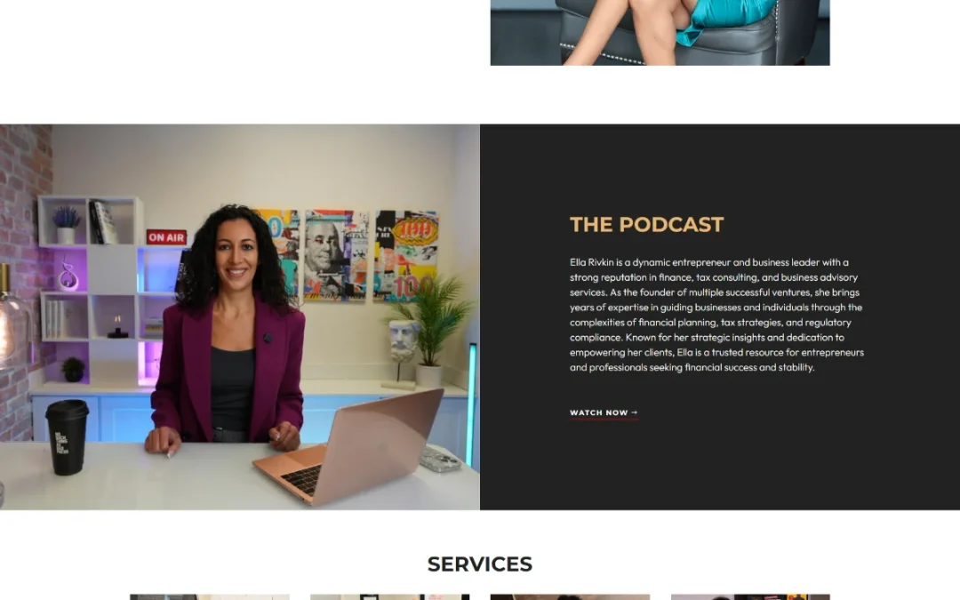 Financial Consultant Website