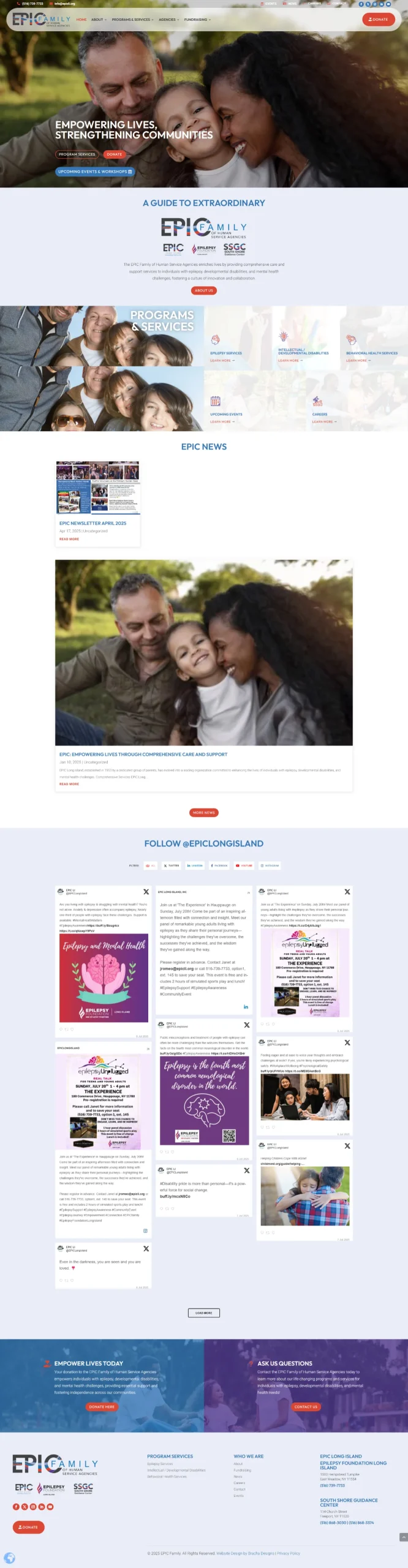 Community Education and Outreach Website