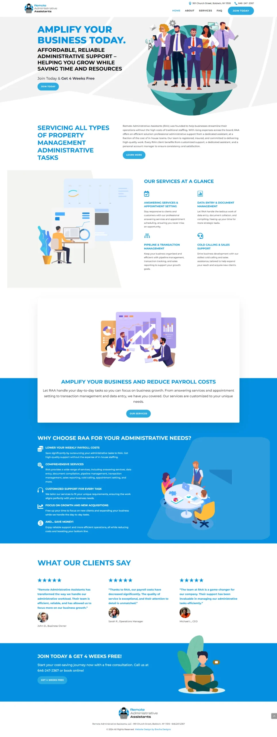 Administrative Support Website