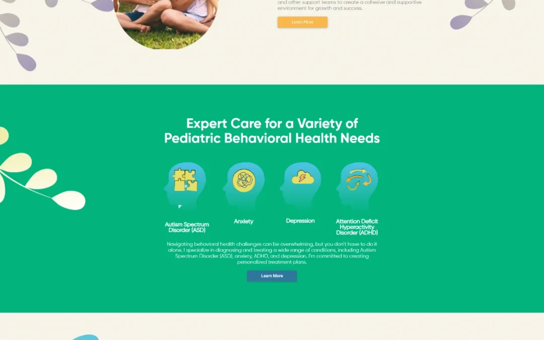 Behavorial Health for Children Website