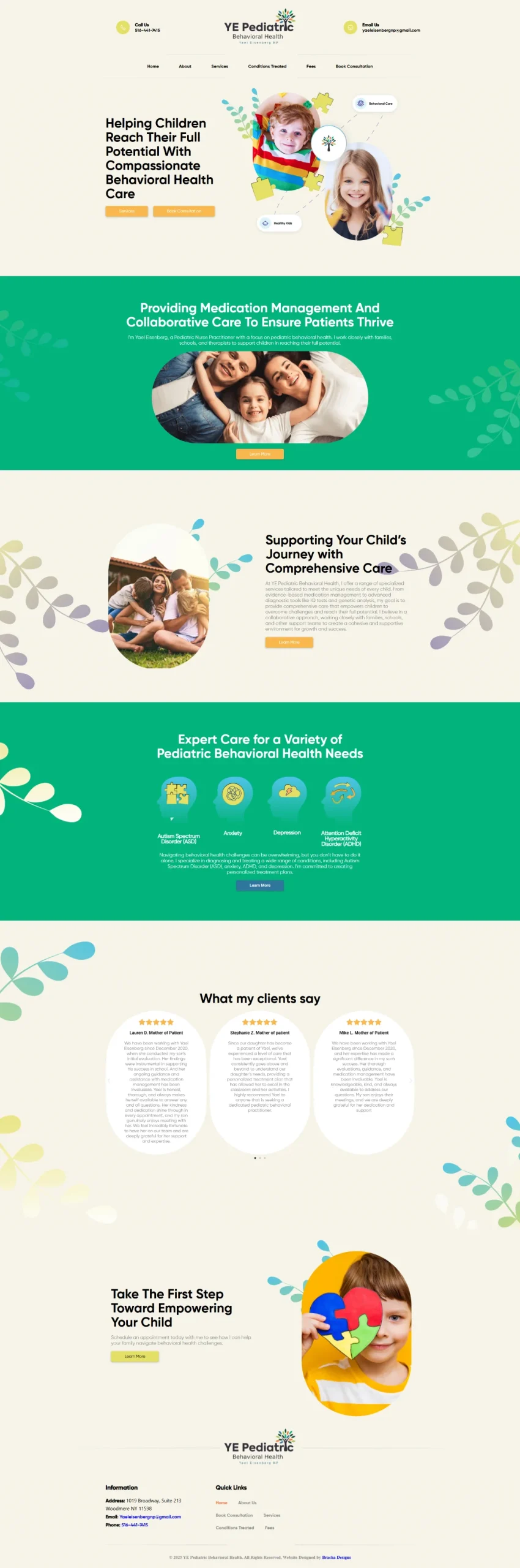 Behavorial Health for Children Website