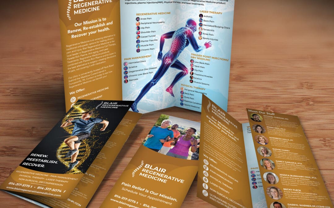 Regenerative Medicine Brochure Design