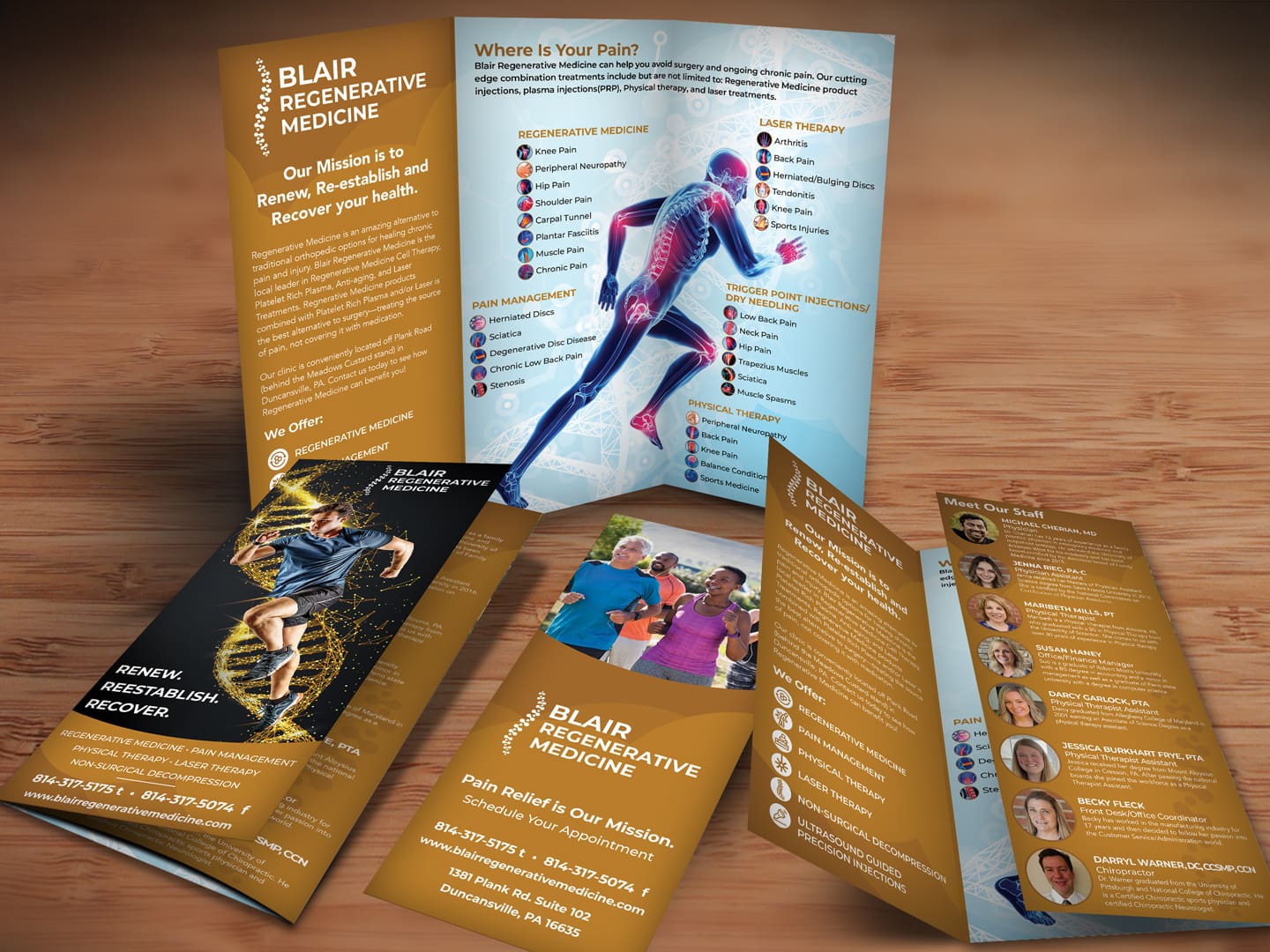 Regenerative Medicine Brochure Design