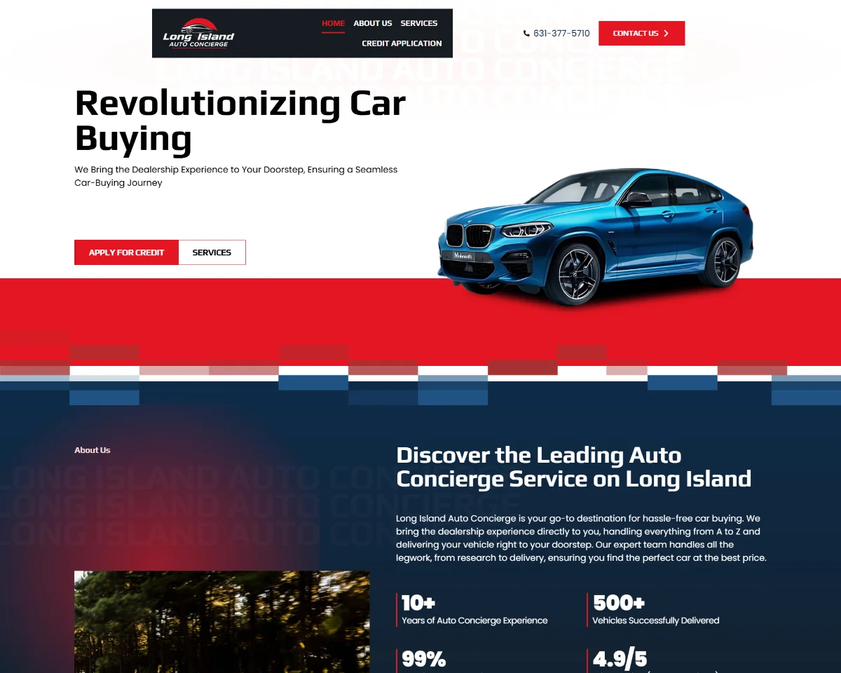 Webite Design Li Auto Concierge 3 Webite Design Li Auto Concierge 3