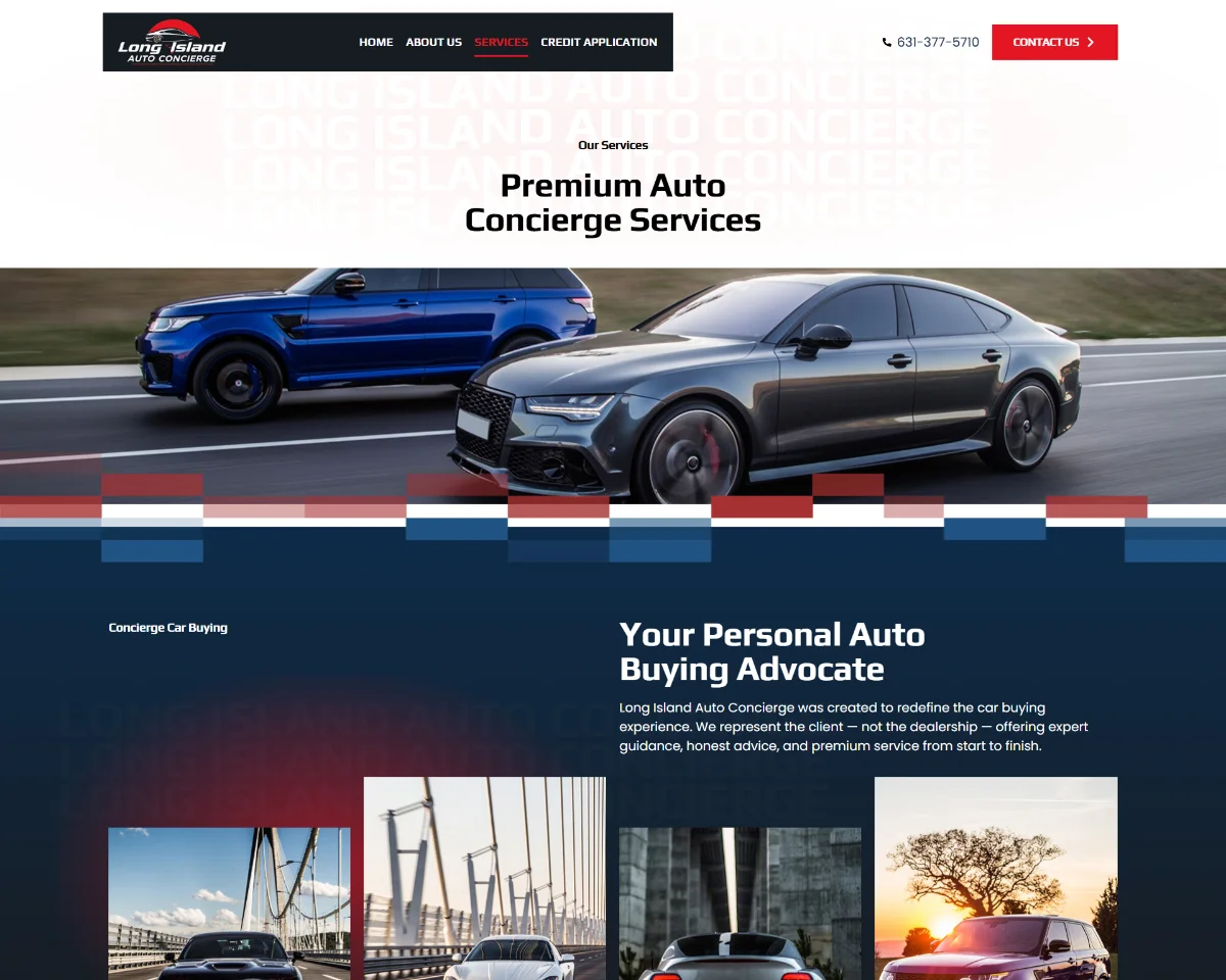 Webite Design Li Auto Concierge 4 Webite Design Li Auto Concierge 4