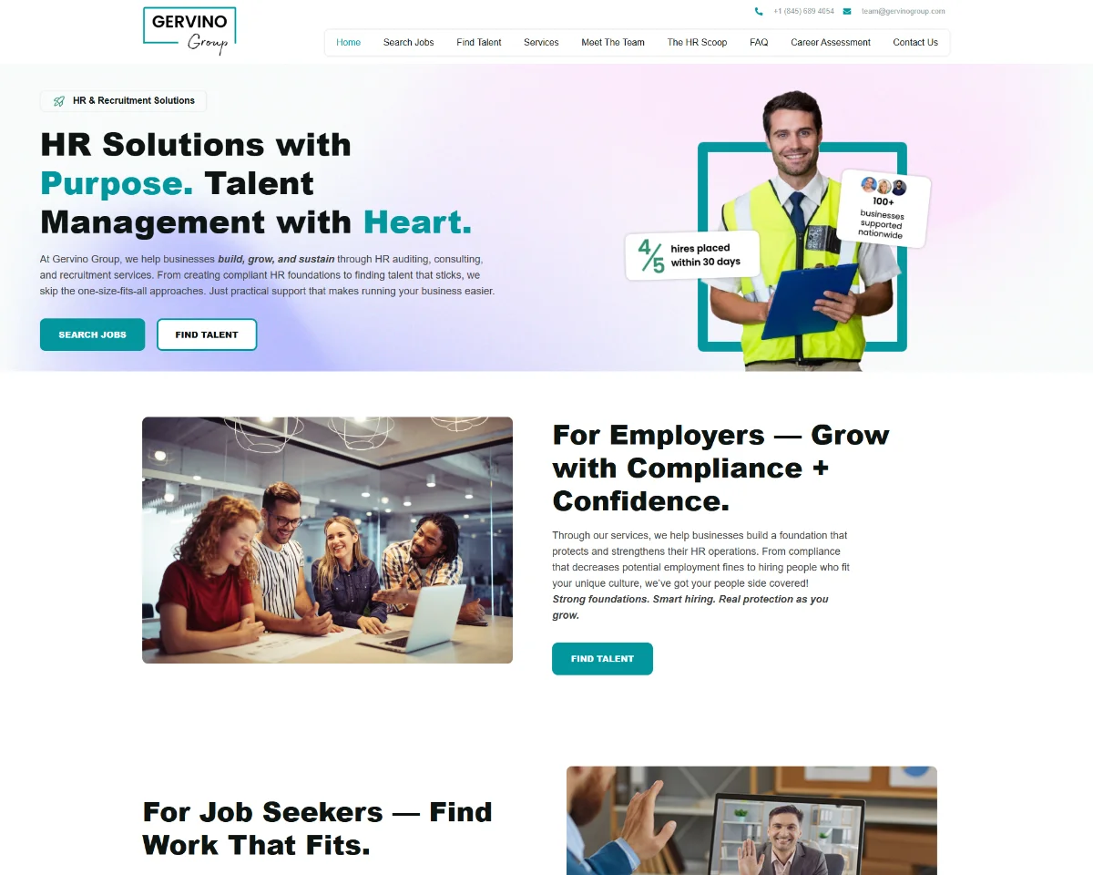 Website Design Gervino Group 3 Website Design Gervino Group 3