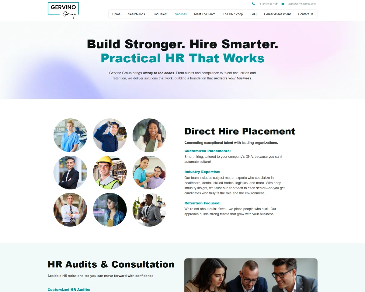 Website Design Gervino Group 4 Website Design Gervino Group 4