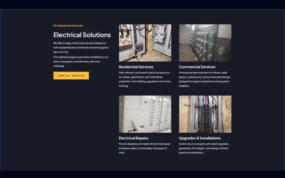 Website Design Intake Electrical 2
