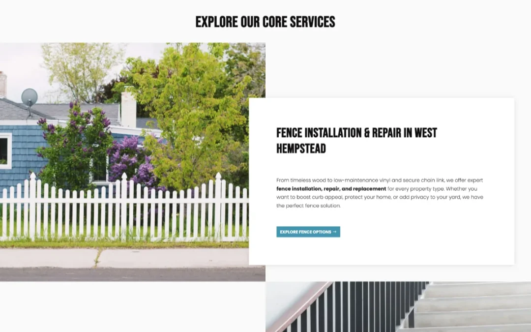 Website Desing Classical Fence Railing 2